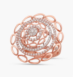 The Colossal Flower Rose Ring